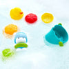 7pcs/lot Xiaomi Mitu Hape Baby Shower Toy Set Kids Cute Bath Toy Set Bathing Suit Color Environmental Safety Cartoon Multiple Gameplay