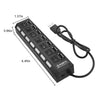 7 Ports USB Hub Splitter