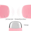 Sonic Vibration Face Cleaner Facial Cleansing Brush Facial Cleanser Silicone Massager Waterproof Rechargeable Skin Care Machine