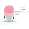 Sonic Vibration Face Cleaner Facial Cleansing Brush Facial Cleanser Silicone Massager Waterproof Rechargeable Skin Care Machine