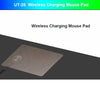 JE UT-20 Wireless Charging Mouse Pad Qi Standard Charger Stand for iPhone X 8 Samsung Galaxy S8+ Note 8