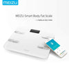 MEIZU Smart Body Fat Scale Digital Scale Bathroom Scale Smart Backlit Display Scale for Body Weight Body Fat Water Muscle Mass BMI