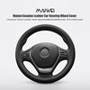 Xiaomi Maiwei Car Steering Wheel Cover Genuine Leather Skidproof Auto Steering-wheel Cover Anti-Slip Universal Embossing Leather Car-styling