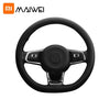 Xiaomi Maiwei Car Steering Wheel Cover Genuine Leather Skidproof Auto Steering-wheel Cover Anti-Slip Universal Embossing Leather Car-styling