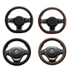 Xiaomi Maiwei Car Steering Wheel Cover Genuine Leather Skidproof Auto Steering-wheel Cover Anti-Slip Universal Embossing Leather Car-styling