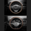 Xiaomi Maiwei Car Steering Wheel Cover Genuine Leather Skidproof Auto Steering-wheel Cover Anti-Slip Universal Embossing Leather Car-styling