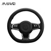 Xiaomi Maiwei Car Steering Wheel Cover Genuine Leather Skidproof Auto Steering-wheel Cover Anti-Slip Universal Embossing Leather Car-styling