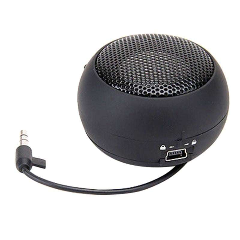 PC 7BDK MINI Portable Hamburger Speaker - Black