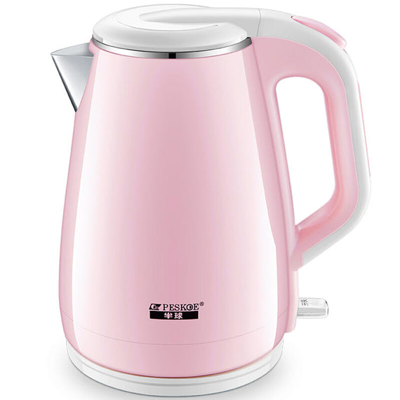 Peskoe WZD715 Stainless Electric Kettle - Pink