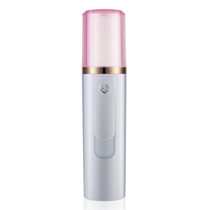 Portable Handy Mist Facial Nebulizer Steamer - Pink