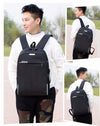 Premium Anti Theft Backpack with USB Port - Black