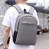 Premium Anti Theft Backpack with USB Port - Grey