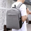 Premium Anti Theft Backpack with USB Port - Grey