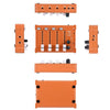 Professional Mini Pocket 4-Channel Mixer - Orange