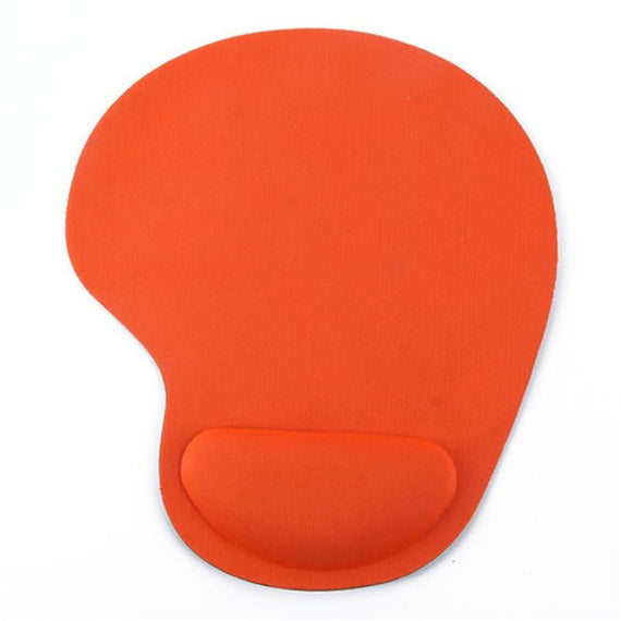 Protect Premium Wrist Comfort Mouse Pad - Orange