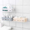 Punch-free Wall Hanging Bathroom Shelf - Beige