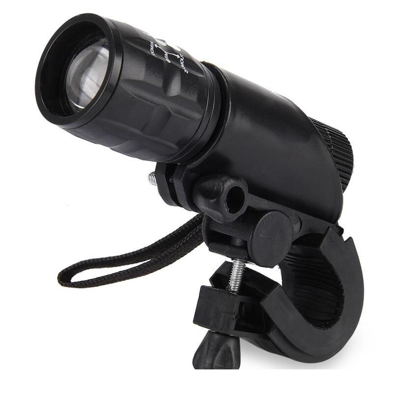 Q5 High Quality 3 Modes Bicycle LED Lamp - Black