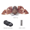 Remote Control Moth Toys Simulated Insect Toys Infrared Sensing Portable RC Toy