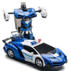 278 Deformed Car Remote Control Car RC Car 1/18 One-button Deform with LED Light RC Toys Cars