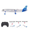 A380 2.4GHz 2CH Small Plane RC Airplane DIY Flight Toys for Kids Boys