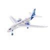 A380 2.4GHz 2CH Small Plane RC Airplane DIY Flight Toys for Kids Boys