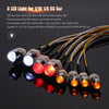 8 LED Light Kit 2 White 2 Red 4 Yellow for 1/10 1/8 Traxxas HSP Redcat RC4WD Tamiya Axial SCX10 D90 HPI RC Car