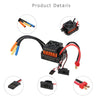 GoolRC Waterproof 60A Brushless ESC Electric Speed Controller with 5.8V/3A BEC for 1/10 RC Car