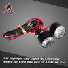 AUSTAR AX-006A 3 واط تسليط الضوء على أضواء LED ث/لوحة تحكم لسيارة 1/10 روك الزاحف Traxxas Redcat محوري RC