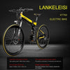 LANKELEISI XT750 Electric Bicycle 400W 20 Inch Folding Power Assist E-Bike 35km/h Top Speed 70 - 100km Range