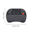 Rii Wireless Keyboard With Touchpad - Black