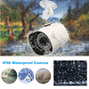 1080P HD Bullet Camera Weatherproof IP Camera Wireless WIFI Built-in Sound Pick-up 36pcs Infrared LED Lights Support Phone APP Control Motion Detection Night Vision for CCTV Home Surveillance Security