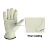 2pcs/Pack Cowhide Leather Men Working Welding Gloves