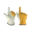 2pcs/Pack Cowhide Leather Men Working Welding Gloves