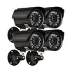 4*1080P AHD Waterproof IR CCTV Bullet Camera + 4*60ft Surveillance Cable