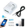 TH-16 Smart Wifi Switch Compatible with Sonoff & EWeLink 16A/3500W Monitoring Temperature Wireless Home Automation Kit