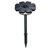 160mm/6.3" Solar Power Fountain Flower-shape Solar Panel Energy-saving Water Pump