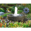 160mm/6.3" Solar Power Fountain Flower-shape Solar Panel Energy-saving Water Pump