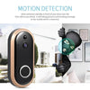 Smart Home WiFi Doorbell 1080P HD Security Camera with Two-Way Audio