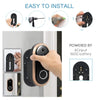 Smart Home WiFi Doorbell 1080P HD Security Camera with Two-Way Audio