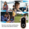 Smart Home WiFi Doorbell 1080P HD Security Camera with Two-Way Audio