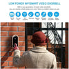 Smart Home WiFi Doorbell 1080P HD Security Camera with Two-Way Audio