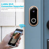 Smart Home WiFi Doorbell 1080P HD Security Camera with Two-Way Audio