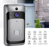 Smart Home WiFi Doorbell with Black Chime  EU Plug