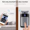 Smart Home WiFi Doorbell with Black Chime  EU Plug