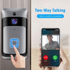 Smart Home WiFi Doorbell with Black Chime  EU Plug