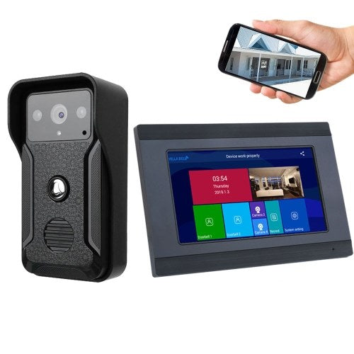 1080P 7 Inches WIFI Smart Video Intercom Doorbell Door Phone