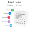 MINI Wifi Smart Light Switch 2 Way Diy Breaker Module eWeLink APP Remote Control, Compatible With Alexa Google Home/Nest IFTTT