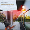 Solar Powered Wireless Independent Infrared Motion Sensor Alarm Waterproof PIR Sensor