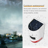 Solar Powered Wireless Independent Infrared Motion Sensor Alarm Waterproof PIR Sensor