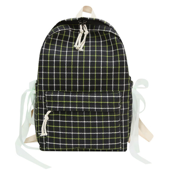 Sen Literary High Quality Retro Backpack - Black